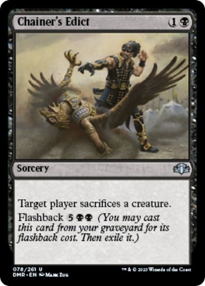 Chainer's Edict, Dominaria Remastered 78