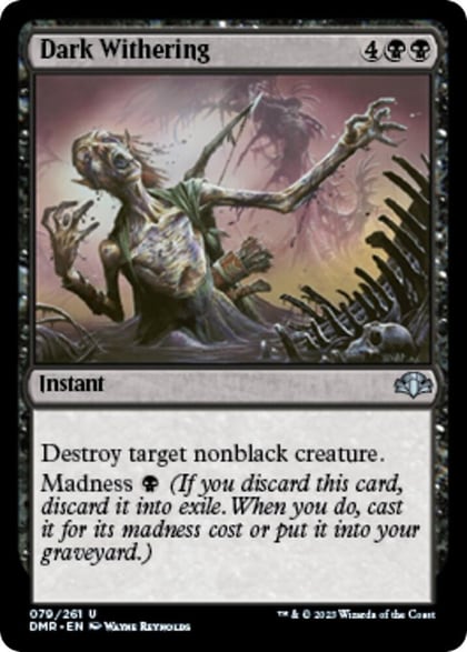 Dark Withering, Dominaria Remastered 79