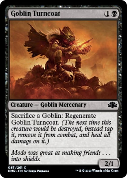 Goblin Turncoat, Dominaria Remastered 87