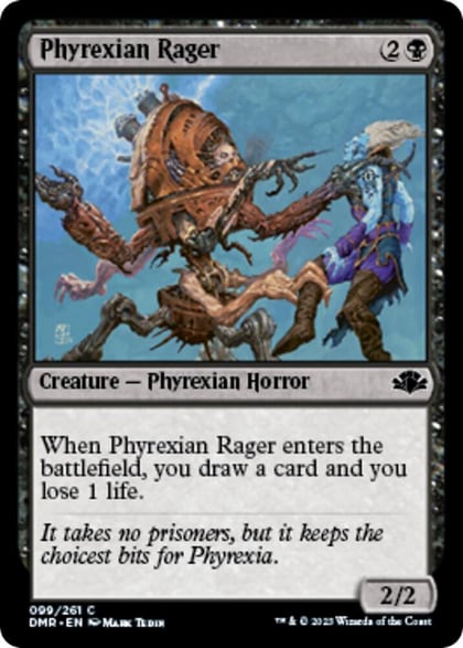 Phyrexian Rager, Dominaria Remastered 99