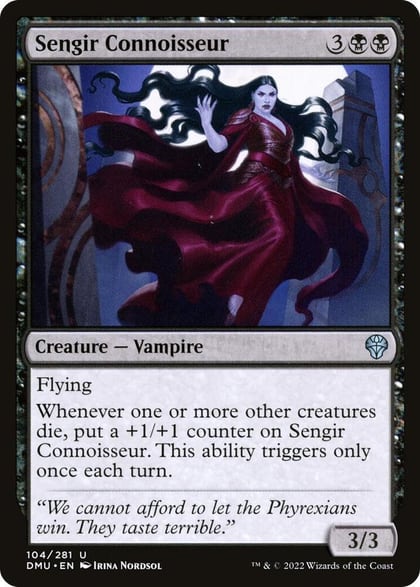 Sengir Connoisseur, Dominaria United 104