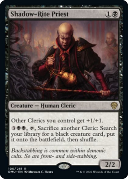 Shadow-Rite Priest, Dominaria United 106