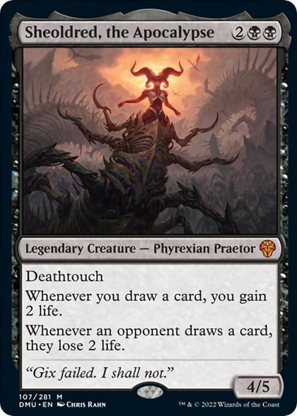 Sheoldred, the Apocalypse, Dominaria United 107
