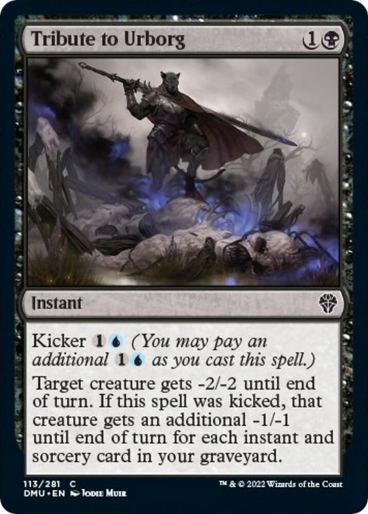 Tribute to Urborg, Dominaria United 113