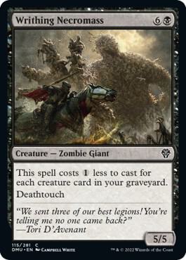 Writhing Necromass, Dominaria United 115