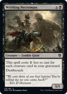 Writhing Necromass, Dominaria United 115