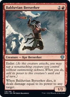 Balduvian Berserker, Dominaria United 116