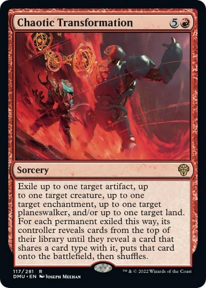 Chaotic Transformation, Dominaria United 117