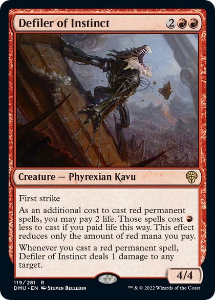 Defiler of Instinct, Dominaria United 119