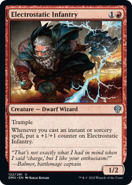 Electrostatic Infantry, Dominaria United 122