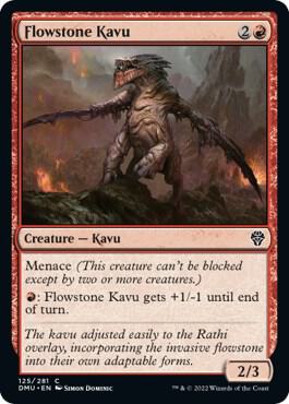 Flowstone Kavu, Dominaria United 125