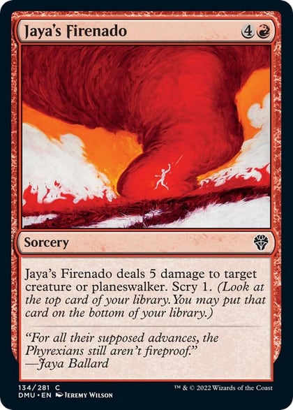 Jaya's Firenado, Dominaria United 134