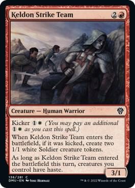 Keldon Strike Team, Dominaria United 136