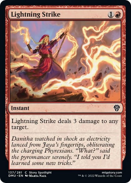 Lightning Strike, Dominaria United 137