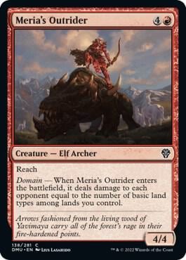 Meria's Outrider, Dominaria United 138