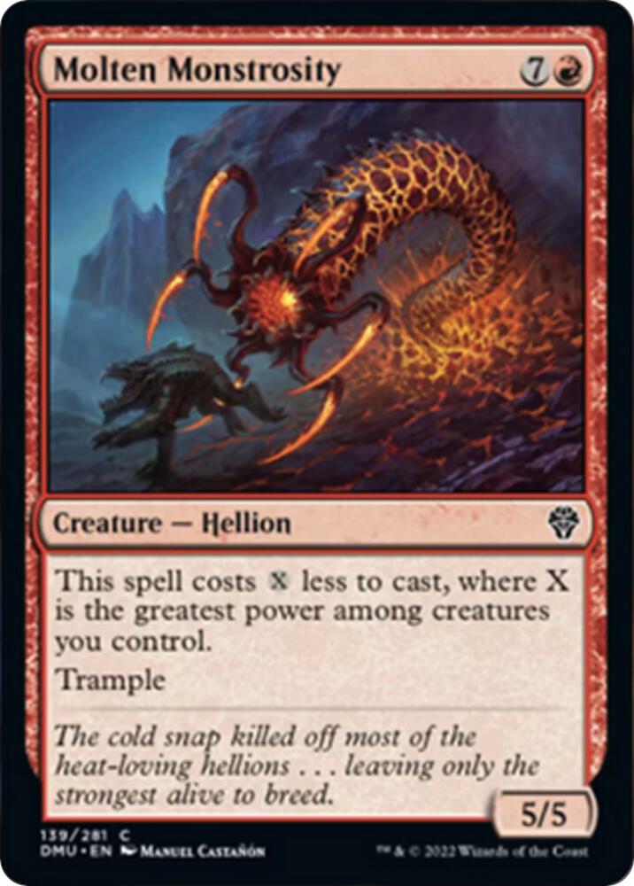 Molten Monstrosity, Dominaria United 139
