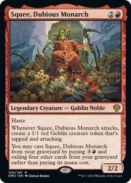 Squee, Dubious Monarch, Dominaria United 146