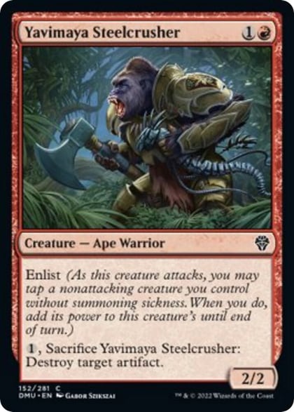 Yavimaya Steelcrusher, Dominaria United 152