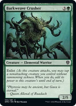 Barkweave Crusher, Dominaria United 154