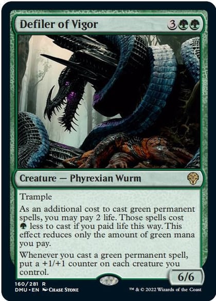 Defiler of Vigor, Dominaria United 160
