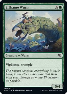 Elfhame Wurm, Dominaria United 161