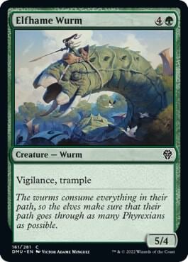 Elfhame Wurm, Dominaria United 161