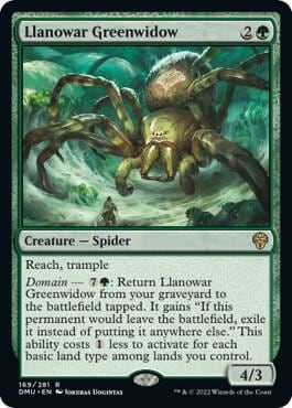 Llanowar Greenwidow, Dominaria United 169
