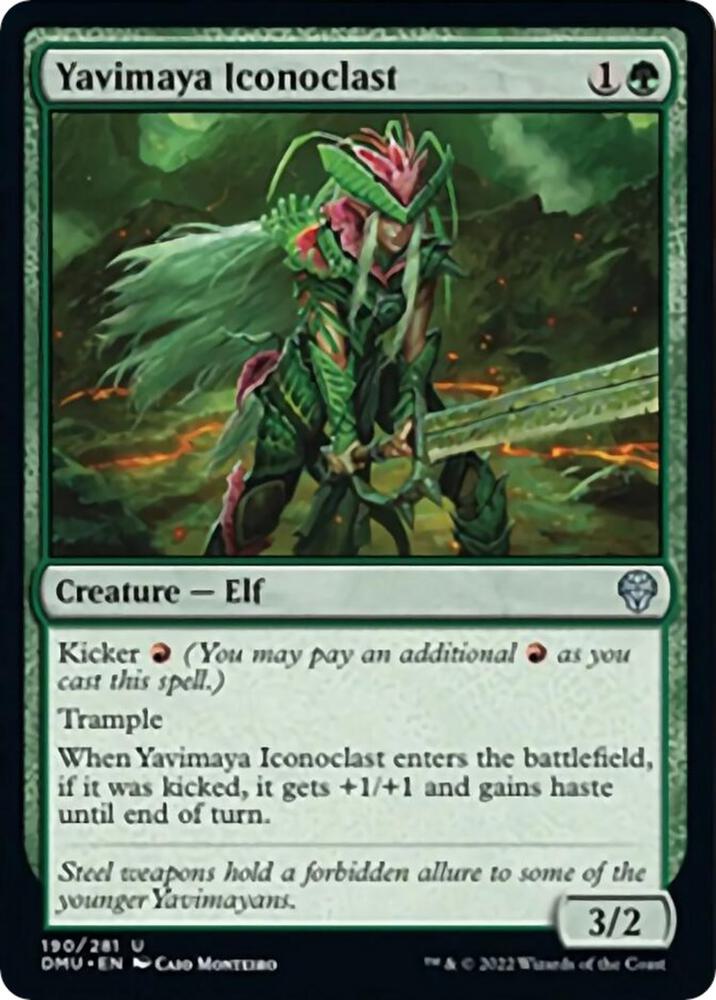 Yavimaya Iconoclast, Dominaria United 190