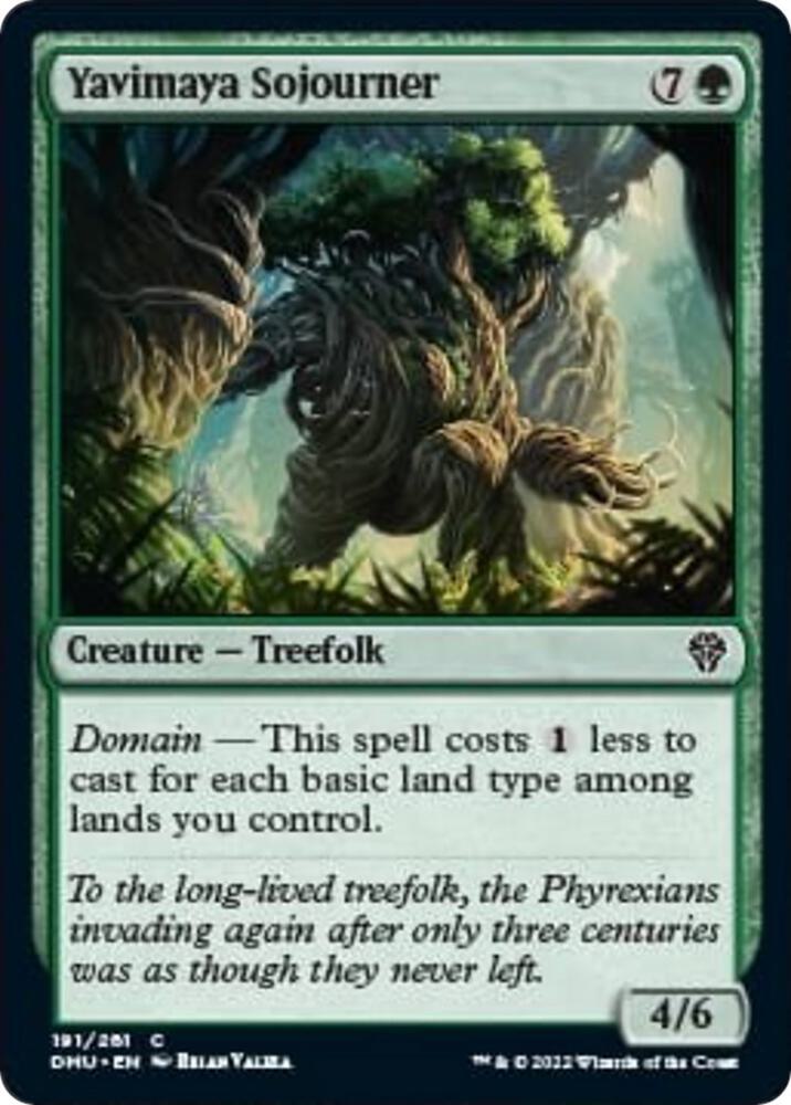 Yavimaya Sojourner, Dominaria United 191