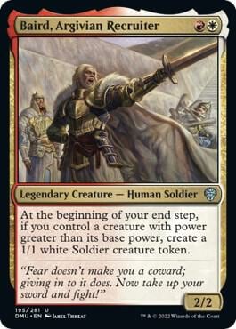 Baird, Argivian Recruiter, Dominaria United 195