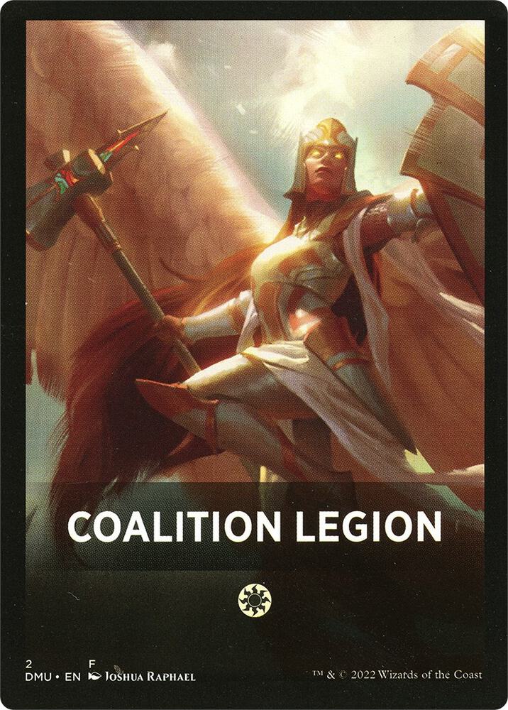 Coalition Legion Theme Card, Dominaria United 2