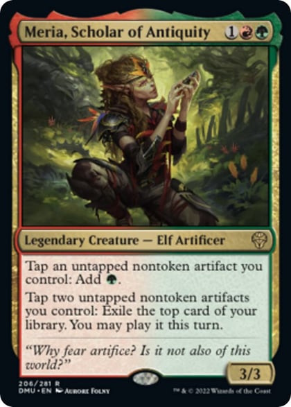 Meria, Scholar of Antiquity, Dominaria United 206