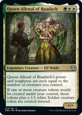 Queen Allenal of Ruadach, Dominaria United 210