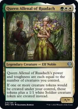 Queen Allenal of Ruadach, Dominaria United 210