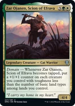 Zar Ojanen, Scion of Efrava, Dominaria United 227