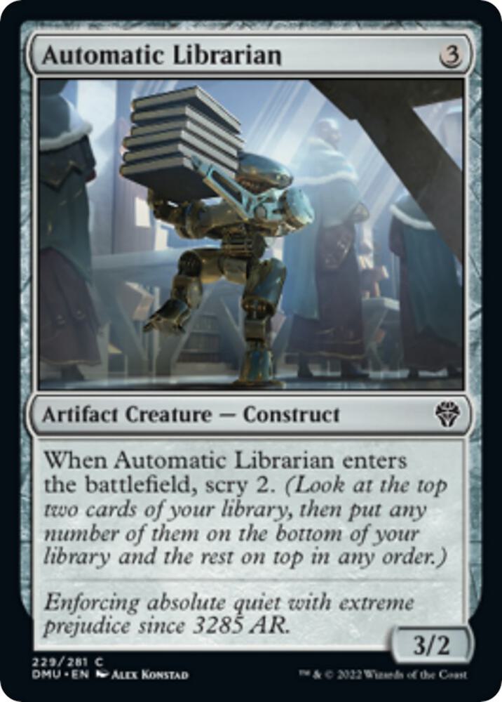 Automatic Librarian, Dominaria United 229
