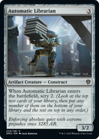 Automatic Librarian, Dominaria United 229