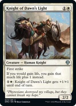 Knight of Dawn's Light, Dominaria United 23
