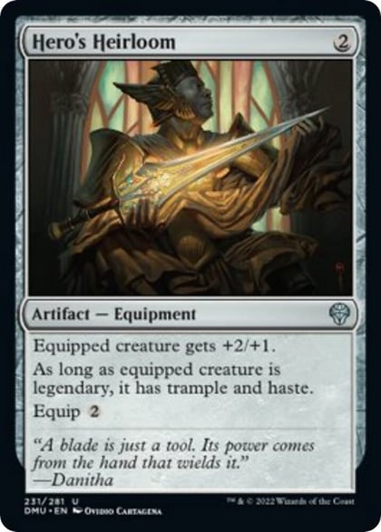 Hero's Heirloom, Dominaria United 231