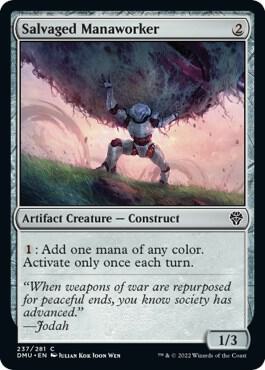 Salvaged Manaworker, Dominaria United 237