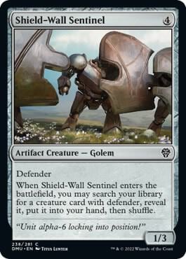 Shield-Wall Sentinel, Dominaria United 238