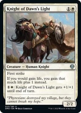 Knight of Dawn's Light, Dominaria United 23