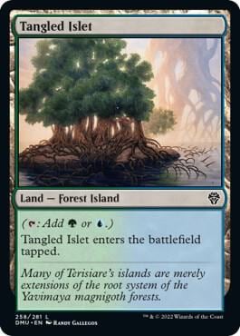 Tangled Islet, Dominaria United 258