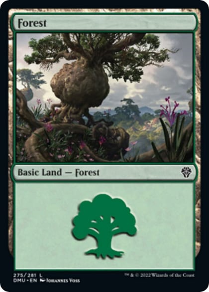 Forest (275), Dominaria United 275