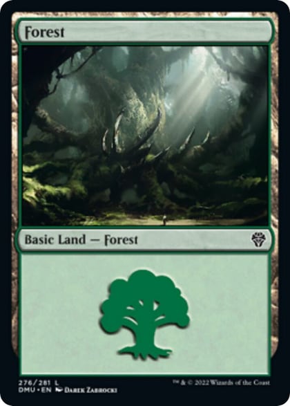 Forest (276), Dominaria United 276
