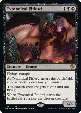 Tyrannical Pitlord, Dominaria United 284