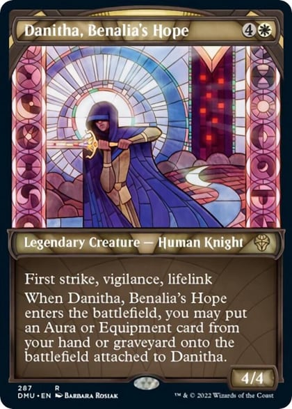 Danitha, Benalia's Hope (Showcase), Dominaria United 287