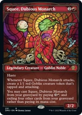 Squee, Dubious Monarch (Showcase), Dominaria United 291