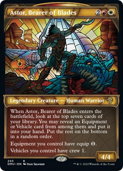 Astor, Bearer of Blades (Showcase), Dominaria United 293