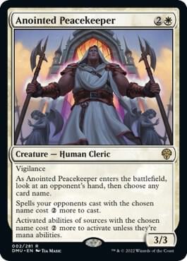 Anointed Peacekeeper, Dominaria United 2